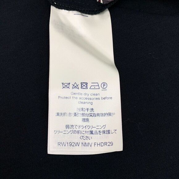 LOUIS VUITTON Gray Monogram Print Cotton T-Shirt Dress With Black Sleeves Size M - Picture 5 of 8